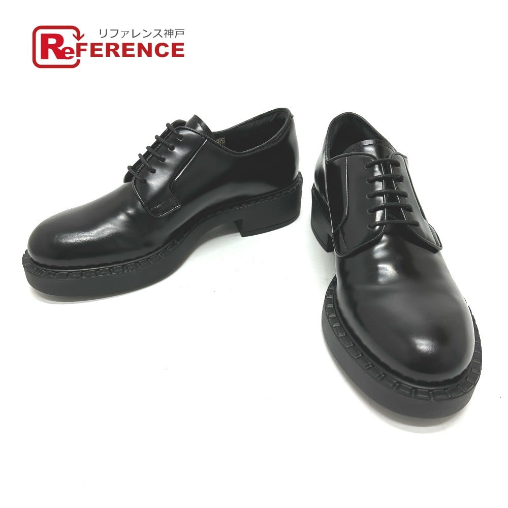 Prada PRADA Women's loafers Dress shoes Leather Black