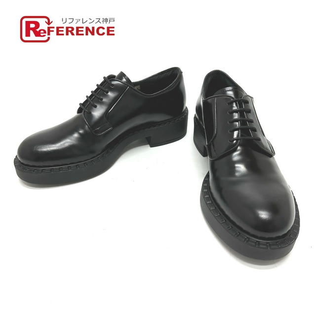 Prada PRADA Women's loafers Dress shoes Leather Black - view 1