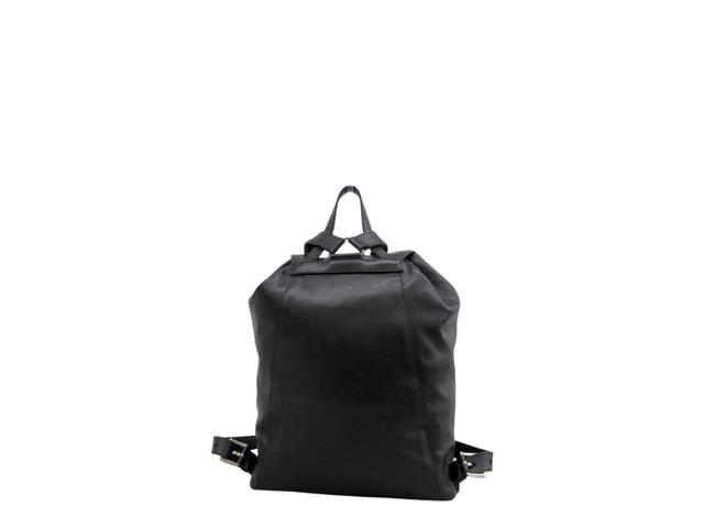 Prada Prada Triangle Logo Backpack Soft Black - view 2
