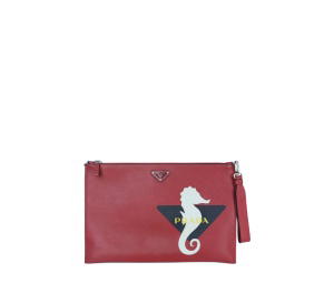 Buy Prada Clutch Bag Red at Sasom – Authentic and Ready to Ship