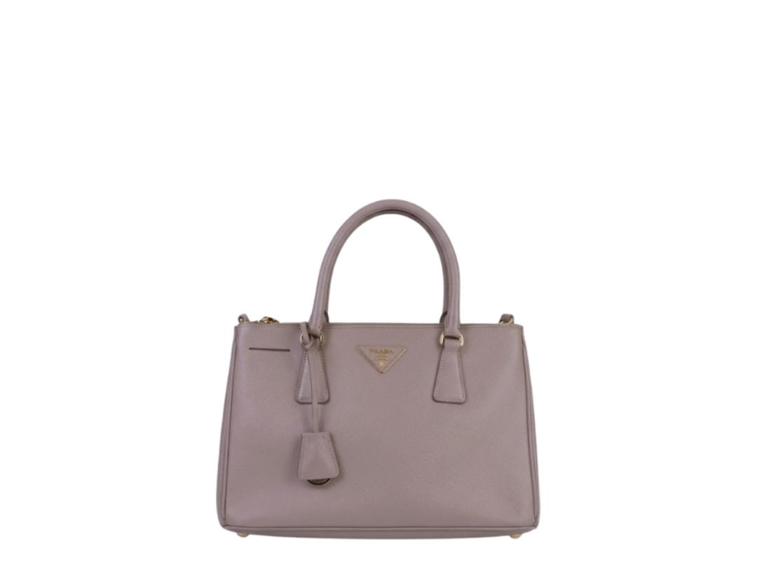 Prada Prada Galleria Medium Saffiano Nude