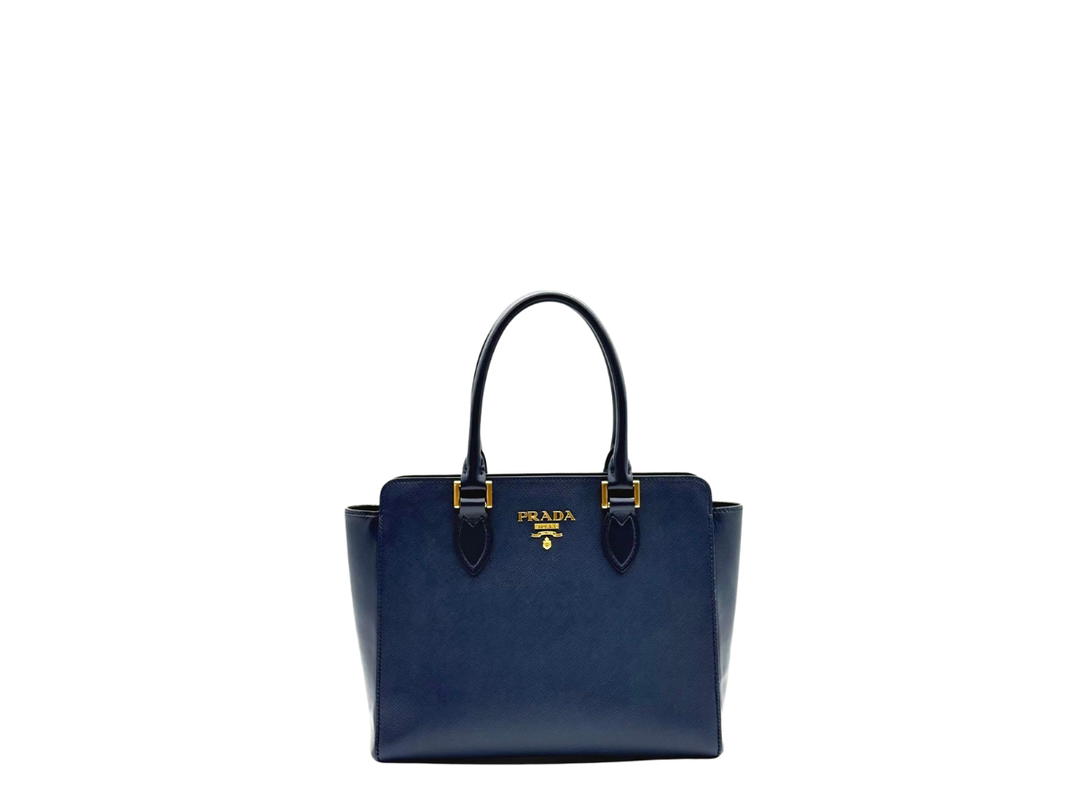 Prada Prada Handbag Navy