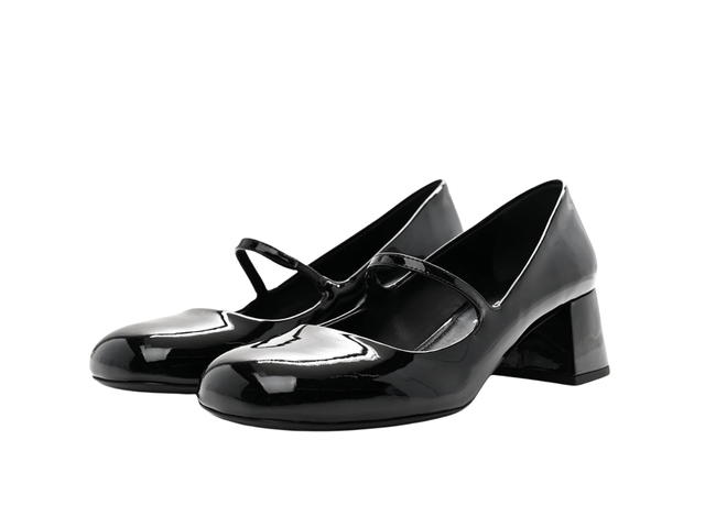 Prada Prada Patent Mary Jane Black (W) - view 2