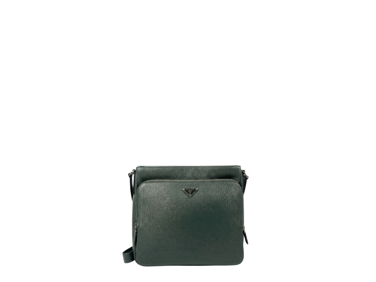 Prada Prada Messenger Bag Dark Green