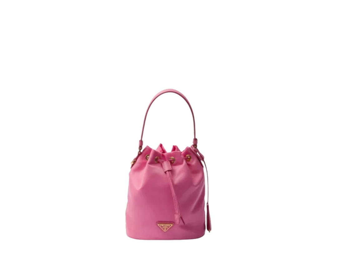 Prada Prada Re-Edition 1978 Bucket Bag Bubblegum Pink