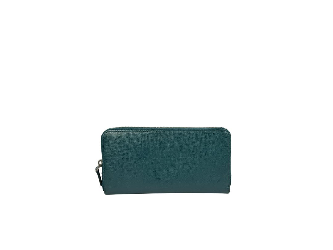 Prada Prada Long Wallet Green