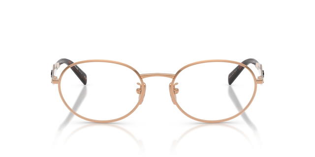 Prada Prada PRD53VD Oval Glasses Rose Gold - view 5
