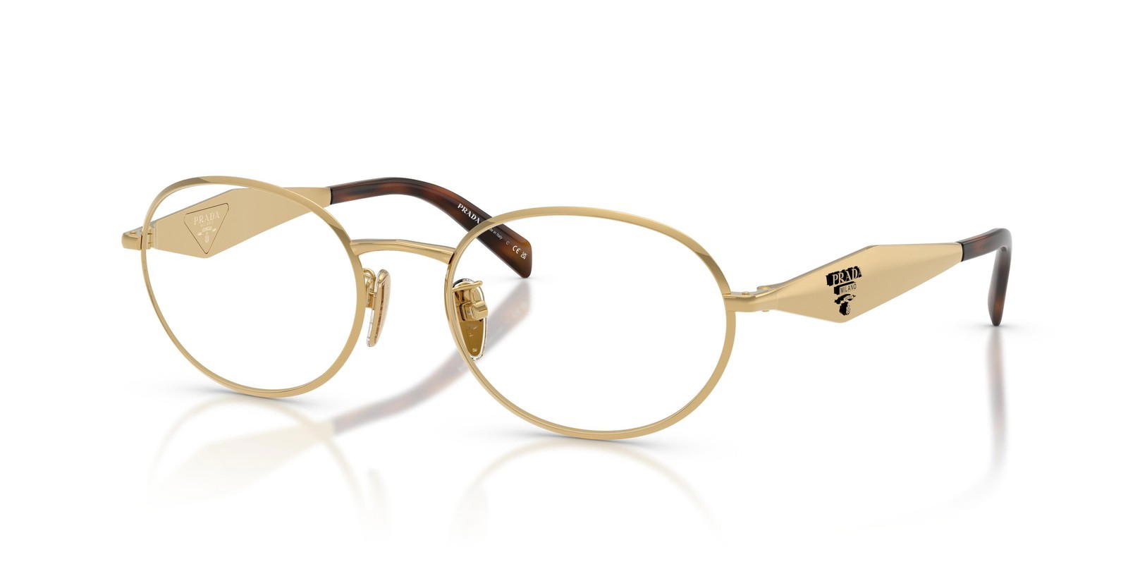 Prada Prada PRD53VD Glasses Gold