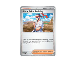 Buy Pokemon Black Belt's Training C [PRE 099/131] Scarlet & Violet "Prismatic Evolutions" (EN) at Sasom – Authentic and Ready to Ship