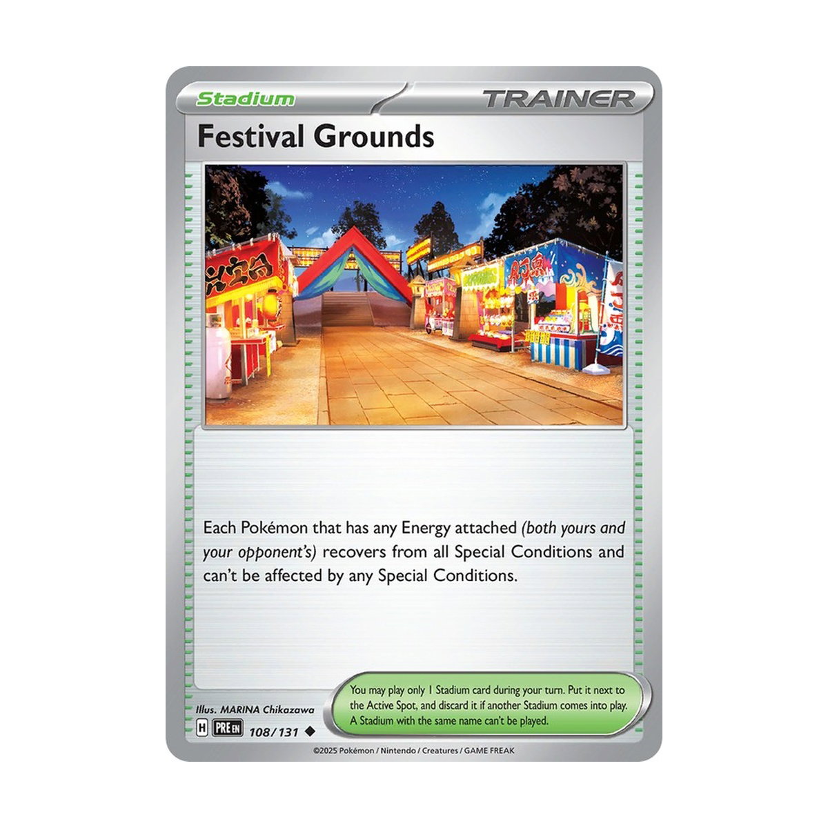 SASOM | collectibles Pokemon Festival Grounds U [PRE 108/131] Scarlet ...