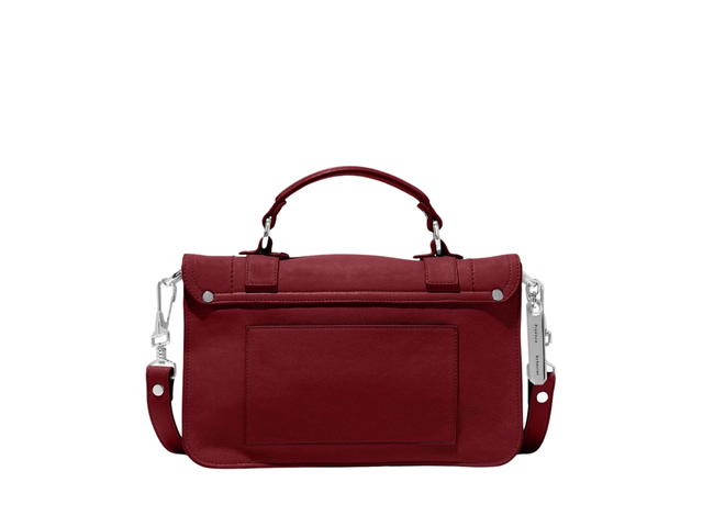Proenza Schouler Proenza PS1 Tiny Bag In Lambskin Leather With Silver-Tone Hardware Red - view 2