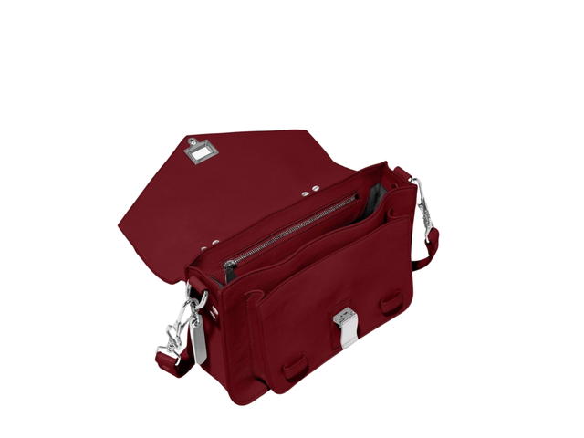Proenza Schouler Proenza PS1 Tiny Bag In Lambskin Leather With Silver-Tone Hardware Red - view 3