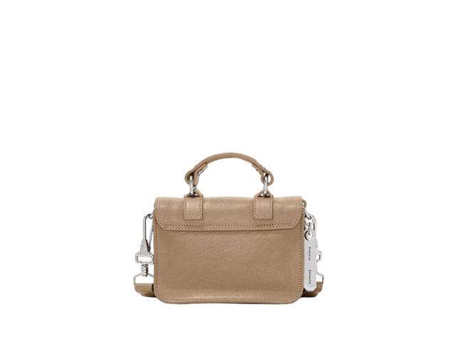 Proenza Schouler Proenza Schouler PS1 Micro Bag In Lambskin Leather With Silver-Tone Metal Hardware Light Taupe - view 2