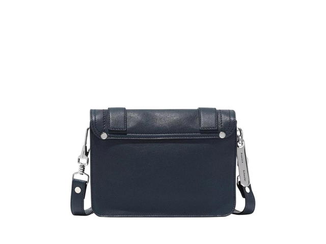 Proenza Schouler Proenza Schouler PS1 Mini Crossbody Bag In Lambskin Leather With Silver-tone Metal Hardware Navy Blue - view 2