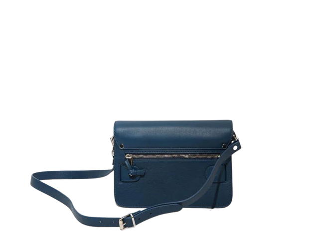 Proenza Schouler Proenza Schouler PS11 Mini Classic Bag In Calfskin Leather With Silver-Tone Hardware Night Club - view 2