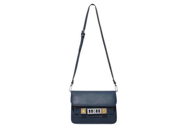 Proenza Schouler Proenza Schouler PS11 Mini Classic Bag In Calfskin Leather With Silver-Tone Hardware Night Club - view 3