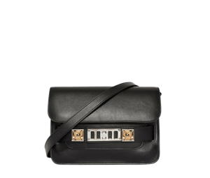 Buy Proenza Schouler PS11 Mini Classic Bag In Smooth Leather With Silver-Tone Metal Hardware Black at Sasom – Authentic and Ready to Ship
