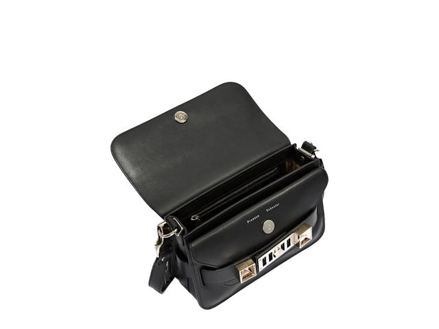 Proenza Schouler Proenza Schouler PS11 Mini Classic Bag In Smooth Leather With Silver-Tone Metal Hardware Black - view 3