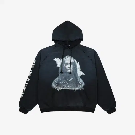 Buy Project G/R Crow Worldtour Hoodie Washed Black at Sasom – Authentic and Ready to Ship