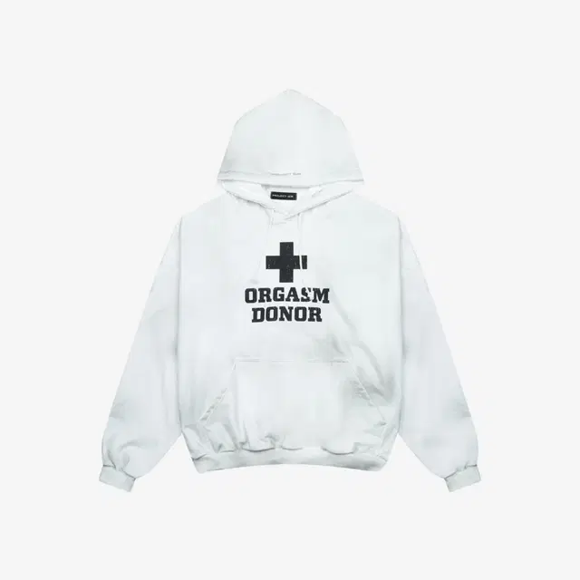 Project G/R Project G/R Orgasm Donor Hoodie Dirty White - view 2