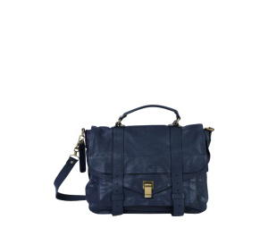 Buy Proenza Schouler Poncho Bag Navy at Sasom – Authentic and Ready to Ship