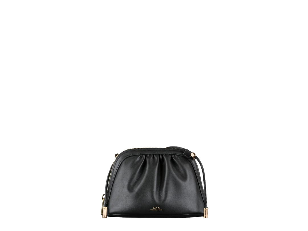 A.P.C. A.P.C. Ninon Small Drawstring Bag Black