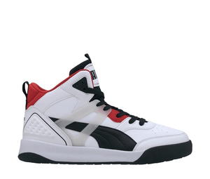 Buy Puma Backcourt Mid 'White Black Red' at Sasom – Authentic and Ready to Ship
