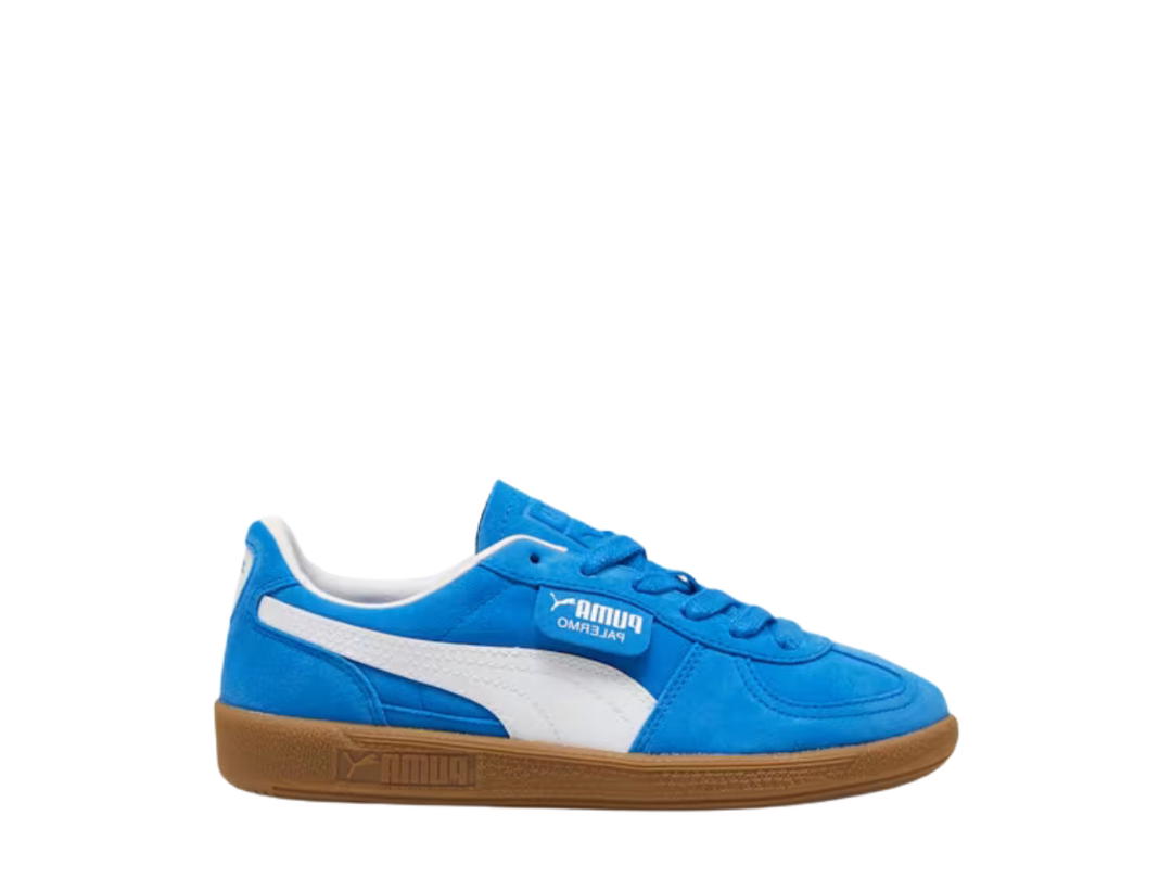 Puma Puma Palermo Big Kids Hyperlink Blue Puma White