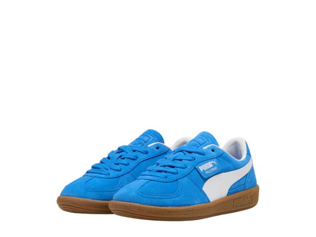 Puma Puma Palermo Big Kids Hyperlink Blue Puma White - view 3