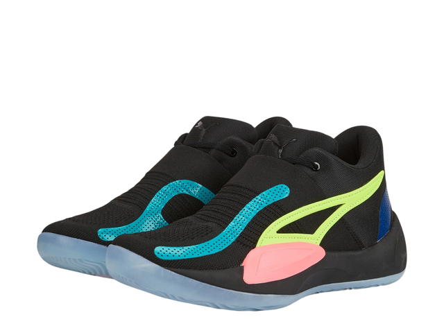 Puma Puma Rise Nitro Black Sunset Glow - view 3