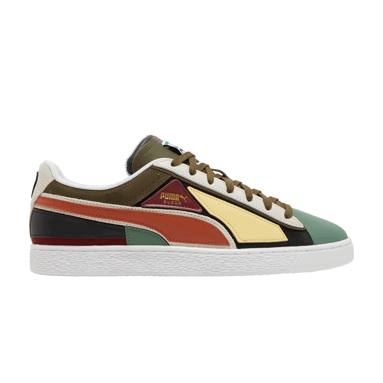 Puma Puma Suede 'Layers - Deep Olive Warm Chestnut'