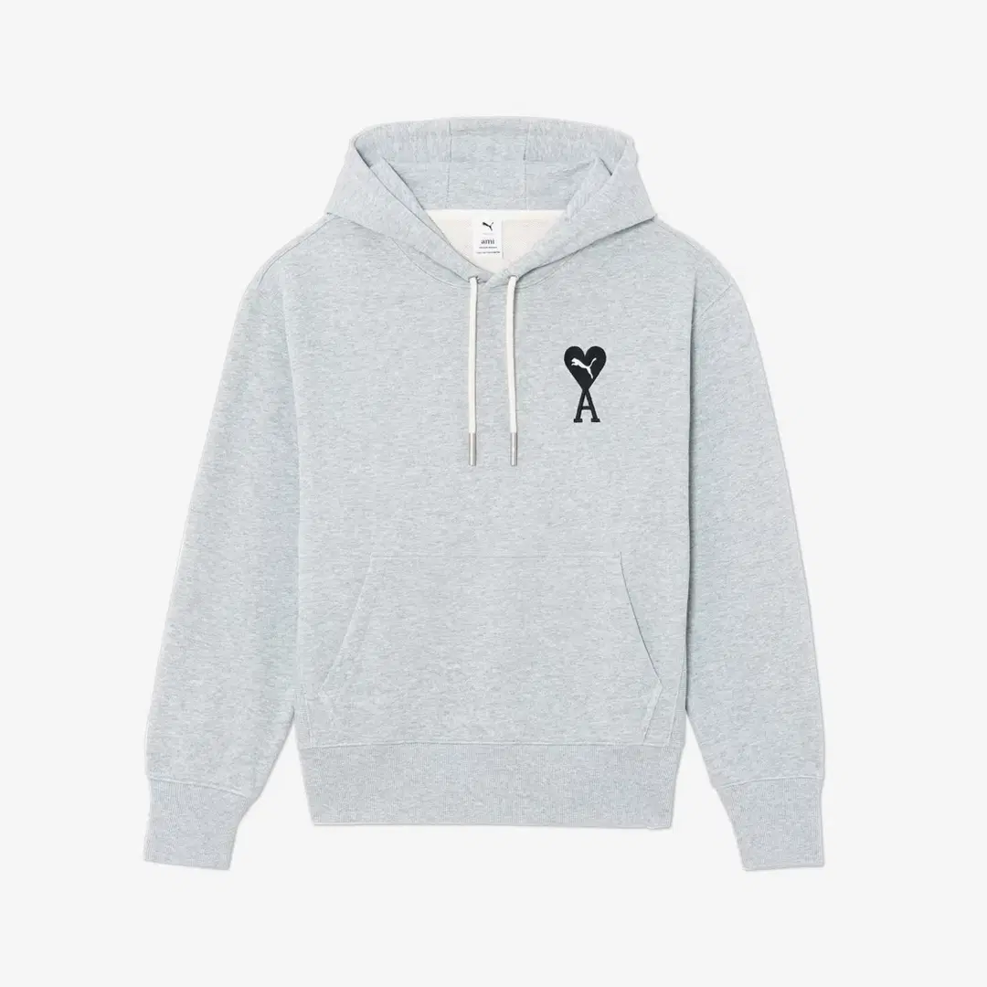 Puma Puma x AMI Hoodie Light Gray Heather