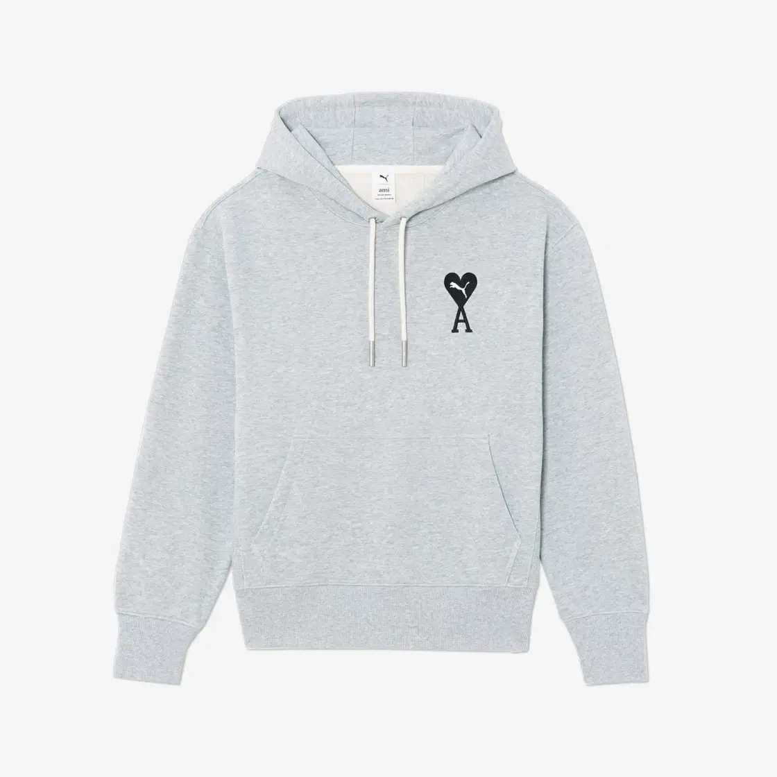 Puma Puma x AMI Hoodie Light Gray Heather