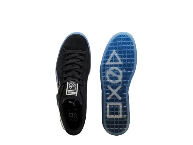 Puma Puma X PLAYSTATION Suede Puma Black-Glacial Gray - view 4