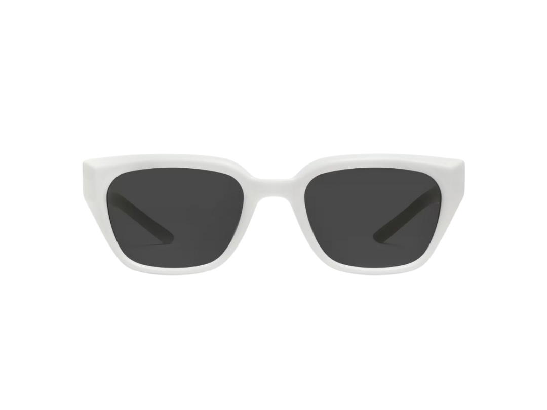 Gentle Monster Gentle Monster Nabi W2 In White Acetate Frame With Black Lenses