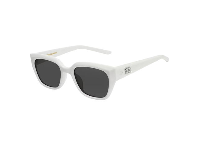 Gentle Monster Gentle Monster Nabi W2 In White Acetate Frame With Black Lenses - view 2