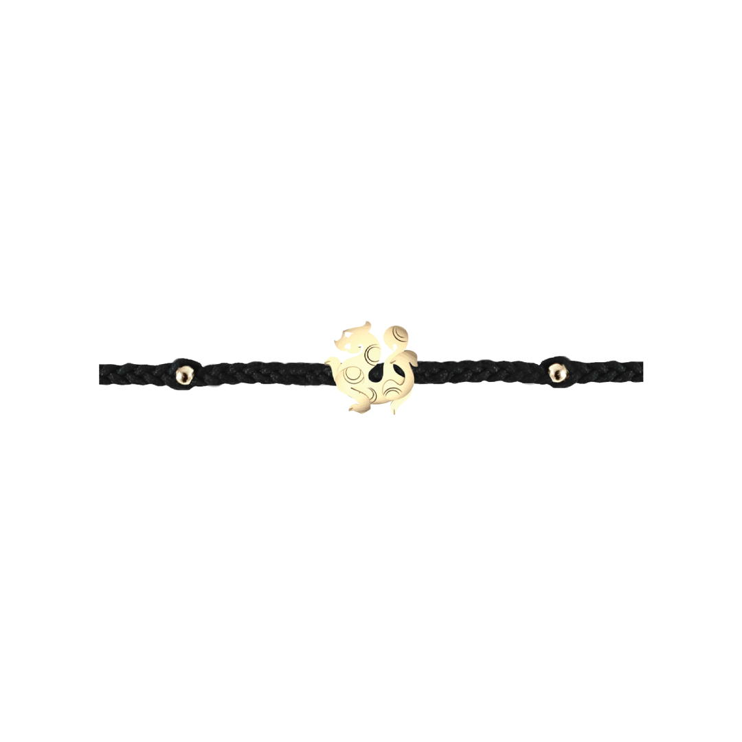 RAVIPA Qilin Golden Gold Bracelet (Navy)