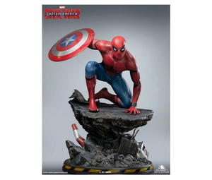 Buy Queen Studios Spiderman Captain America Civil War Statue at Sasom – Authentic and Ready to Ship
