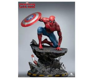 Buy Queen Studios Spiderman Captain America Civil War Statue Premium Version at Sasom – Authentic and Ready to Ship