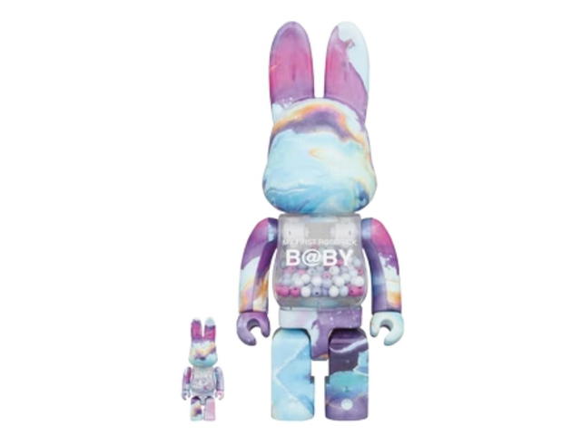 Medicom Toy R@BBRICK & NY@BRICK My First Baby Marble Ver. 400% + 100% - view 2
