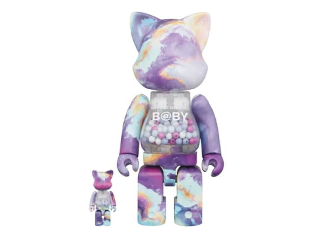 Medicom Toy R@BBRICK & NY@BRICK My First Baby Marble Ver. 400% + 100% - view 3