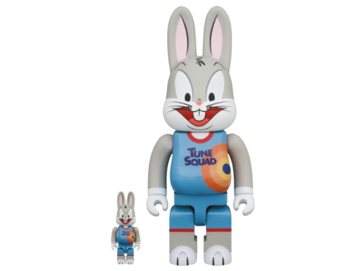 Medicom Toy R@BBRICK x Space Jam A New Legacy Bugs Bunny 400% + 100%