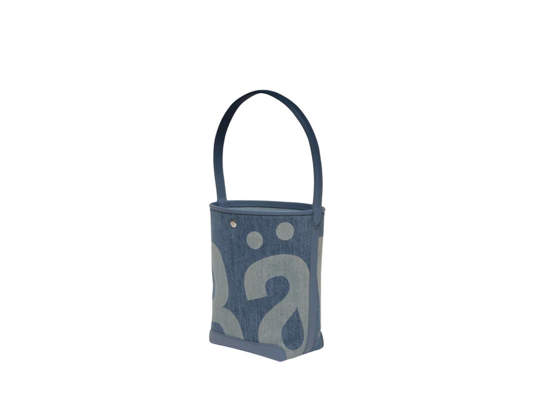 Rally Movement Rälly The Bag In Denim and Vegan Leather With RM Logo