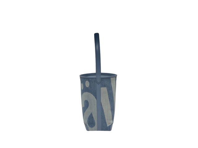 Rally Movement Rälly The Bag In Denim and Vegan Leather With RM Logo - view 3