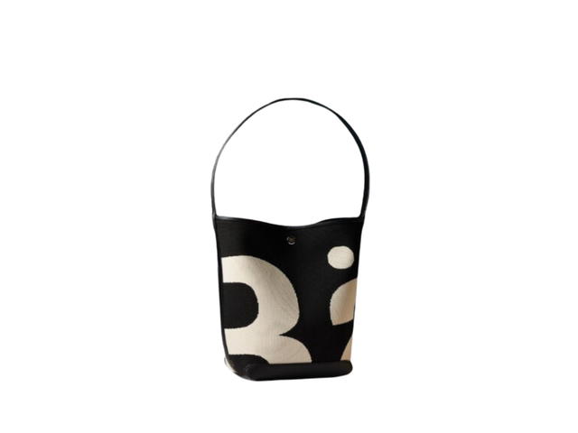 Rally Movement Rälly The Bag In Knit and Vegan Leather With FM Logo Black - view 1