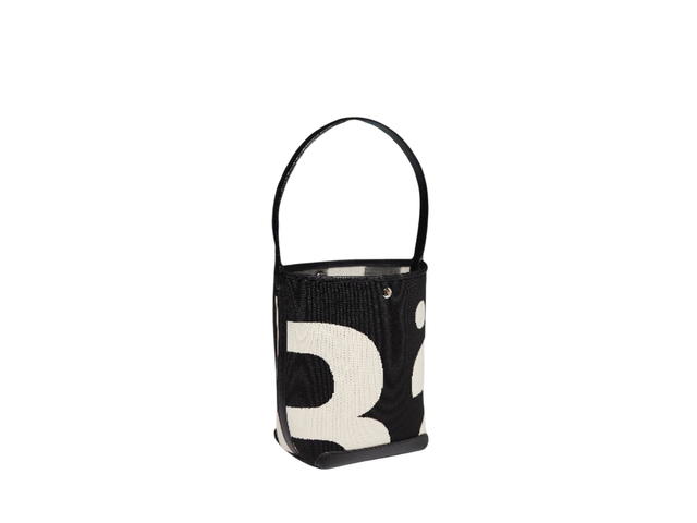 Rally Movement Rälly The Bag In Knit and Vegan Leather With FM Logo Black - view 2