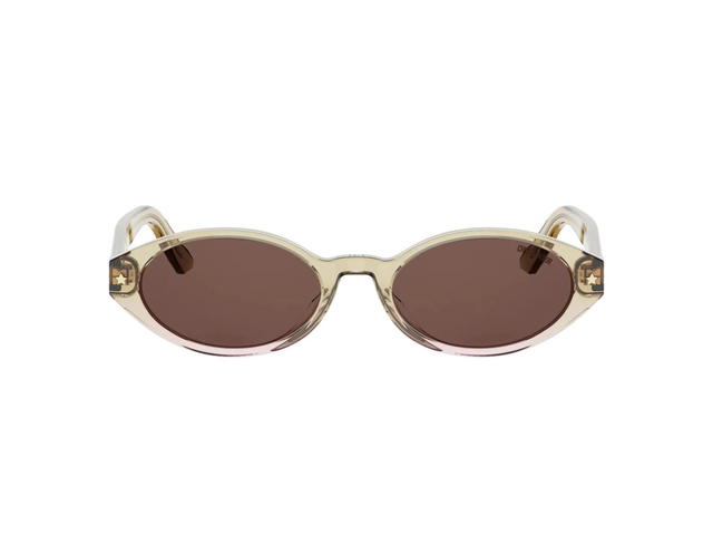 Dior Dior Pacific In Yellow Frame With Marron Lenses - view 2