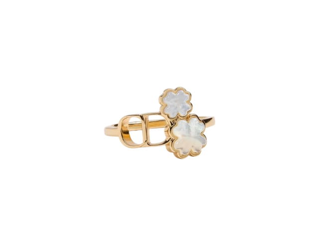 Dior Dior CD Garden Ring Gold And Mother-Of-Pearl - view 2