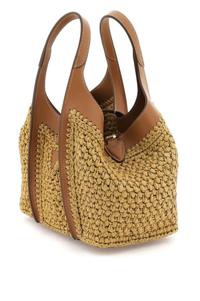 Tod's TOD'S Rafia T Timeless tote bag Tod's - view 3