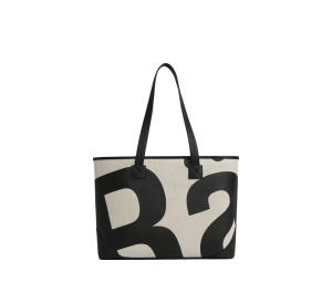 Buy Rally Movement Rally Tote Bag With FM Logo Black White at Sasom – Authentic and Ready to Ship
